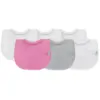 green sprouts Stay-Dry Milk-Catcher Bib Pink/Gray/White - 6pk