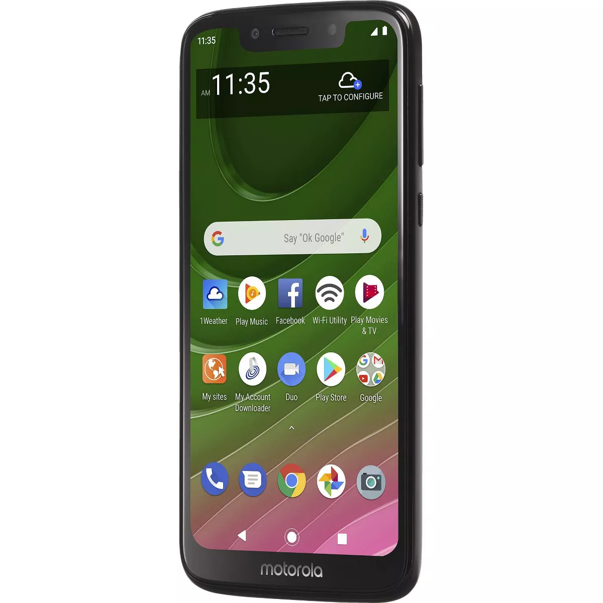 Total Wireless Prepaid Motorola Moto G7 Optimo Maxx 4G LTE (32GB) GSM - Black