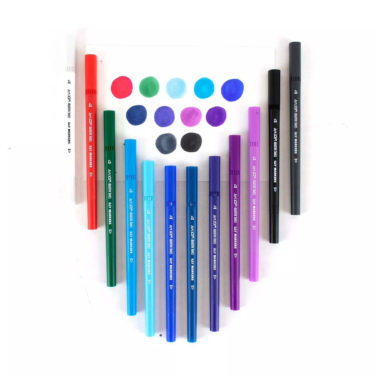 36ct Dual Tip Illy Markers - Art 101