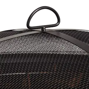 John Timberland Iron Outdoor Fire Pit Round 30