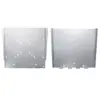 Monoprice Titan Series Fixed Small Wall Mount For Medium 20" - 42" Inch TVs Displays, Max 77 LBS. 75x75 to 200x200, Silver