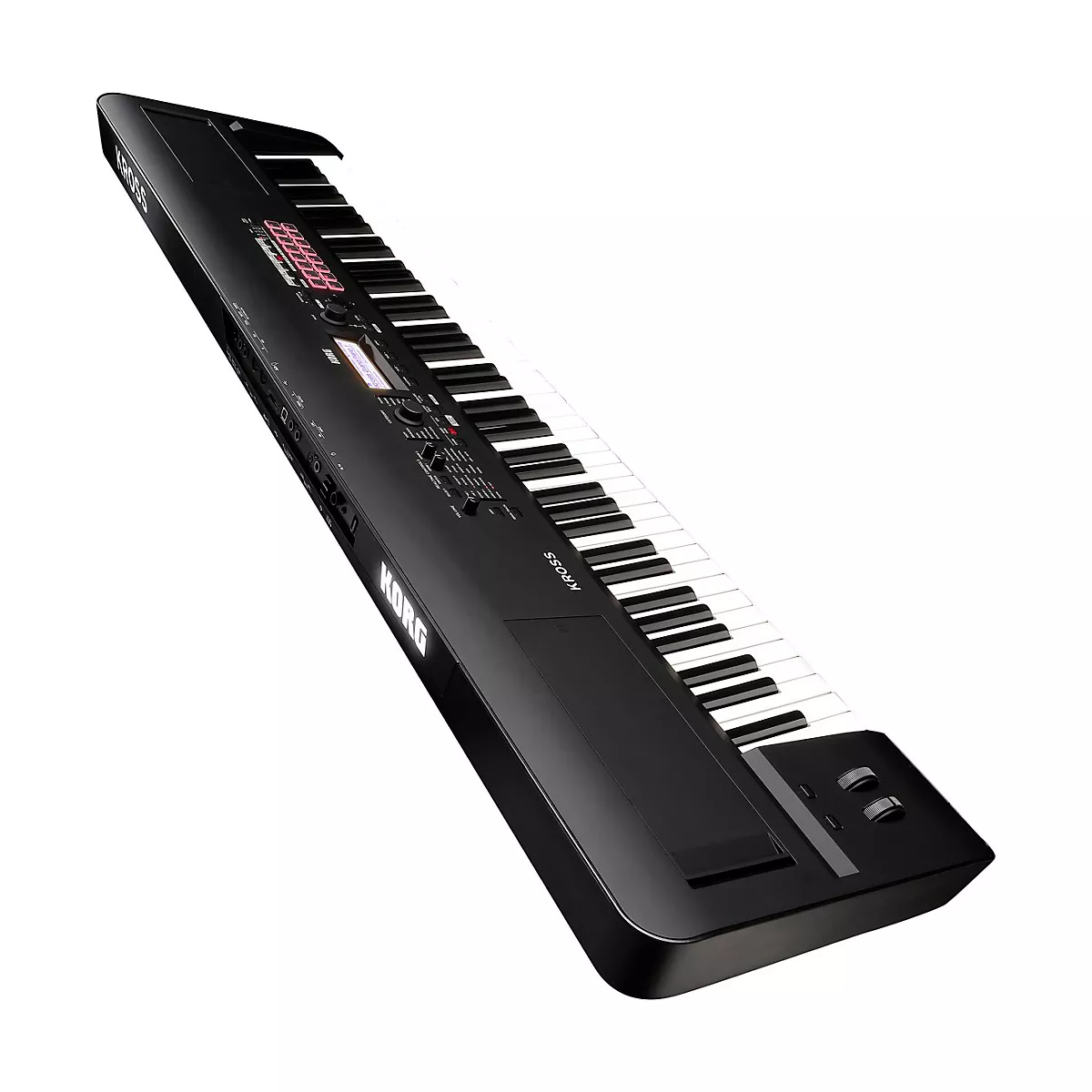 Korg Kross 2 88-Key Performance Synth/Workstation with Added PCM and Sounds in Matte Black