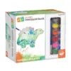 MindWare Paint Your Own Porcelain Bank: Dinosaur - Creative Activities - 3 Pieces