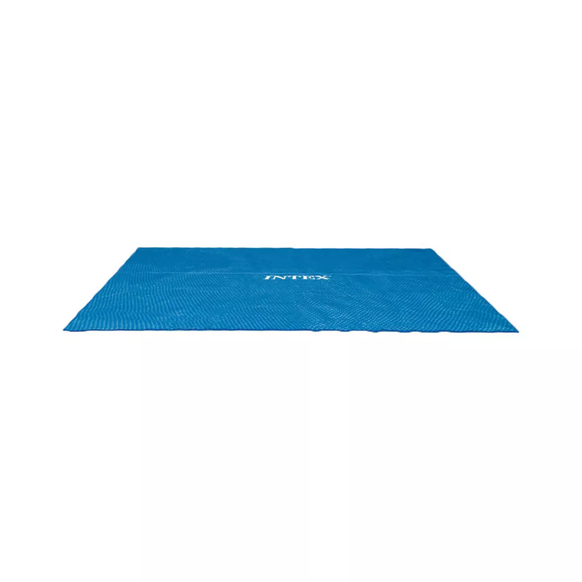 Intex 29026E 9 x 18 Foot Rectangular Solar Frame Set Swimming Pool Cover with Carrying Bag and Drain Holes, (Pool Cover Only)
