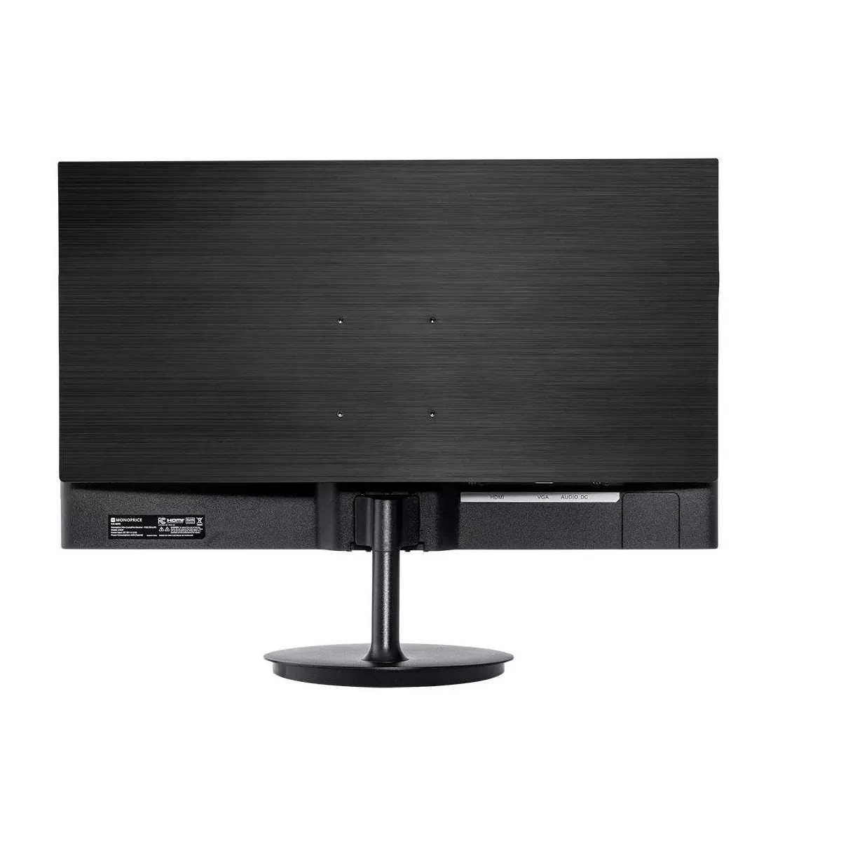 Monoprice CrystalPro Monitor - 24in, FHD, 75Hz, 1920x1080, IPS Panel Technology, HDMI and VGA Video Inputs, 3.5mm Stereo Audio Output