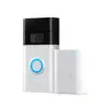 Ring Video Doorbell (2020 Release) Satin Nickel + Ring Chime Bundle