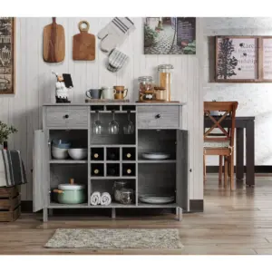 Ridsley Multi Storage Buffet Vintage Gray - miBasics