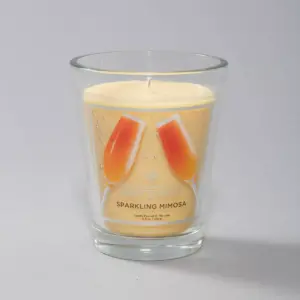 11.5oz Glass Jar Sparkling Mimosa Candle - Home Scents by Chesapeake Bay Candle