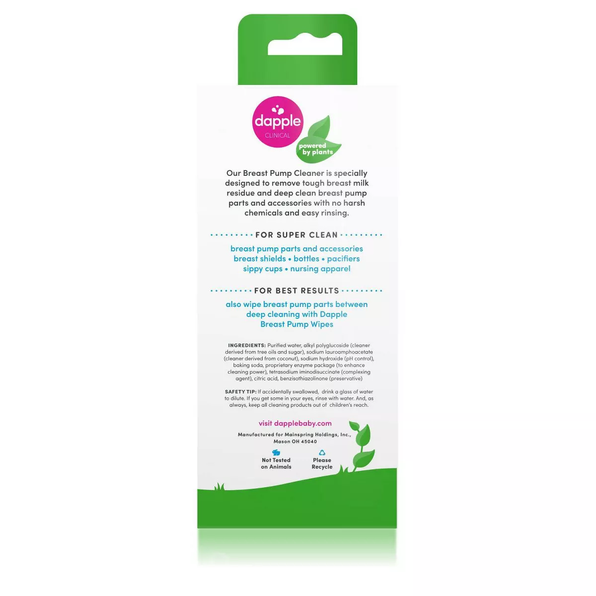 Dapple Baby Breast Pump Cleaner - Fragrance Free
