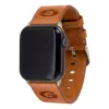 NCAA Georgia Bulldogs Apple Watch Compatible Leather Band 42/44mm - Tan