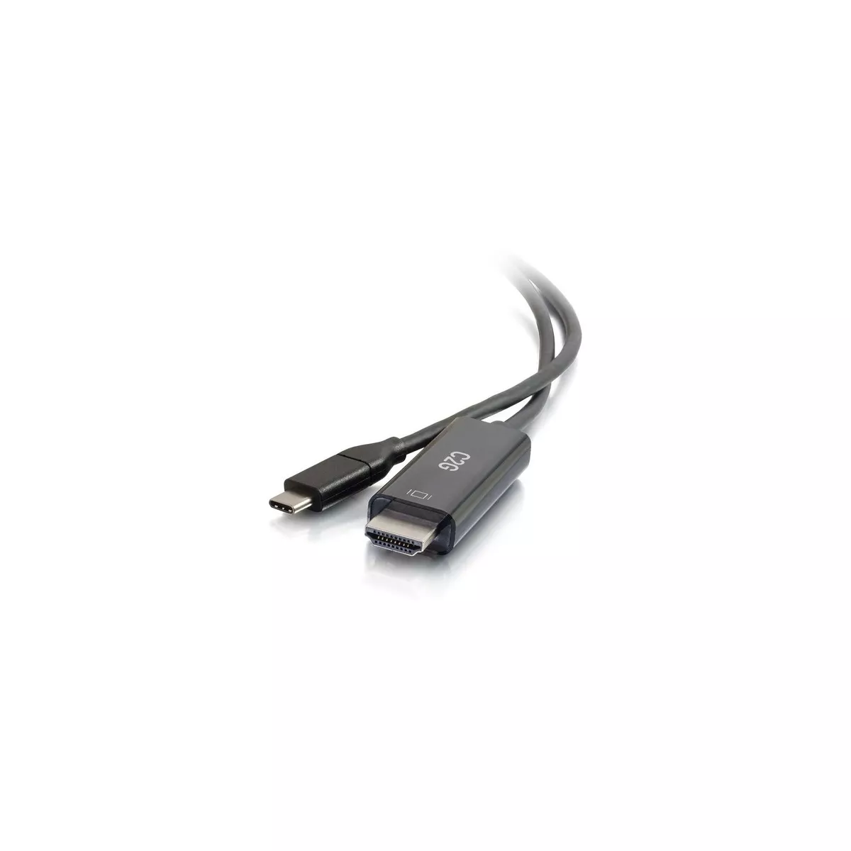 C2G 6ft USB C to HDMI Adapter Cable - 4k - Audio / Video Adapter - 6 ft HDMI/USB A/V Cable for Audio/Video Device, HDTV, Projector
