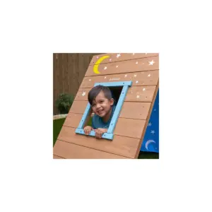 KidKraft A-Frame Hideaway & Climber Tent