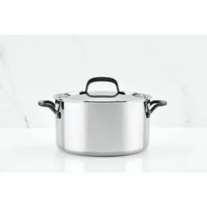 KitchenAid 5-Ply Clad Stainless Steel 8qt Stockpot with Lid
