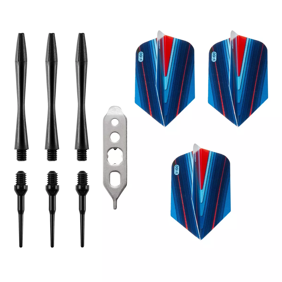 Viper Sidewinder 18 GramsTungsten Soft Tip Darts Shark Fin Barrel