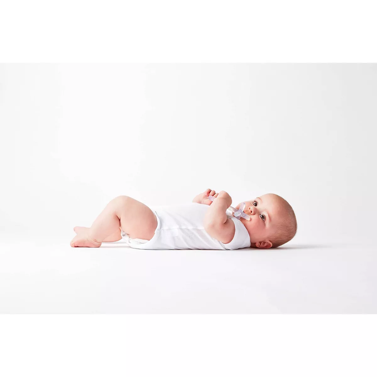Moonjax Silicone Baby Teether Clear