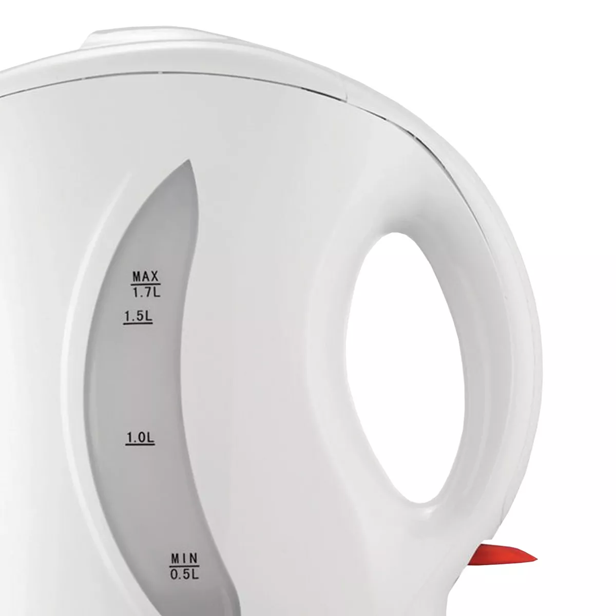 Brentwood 1.7 Liter Cordless Plastic Tea Kettle White