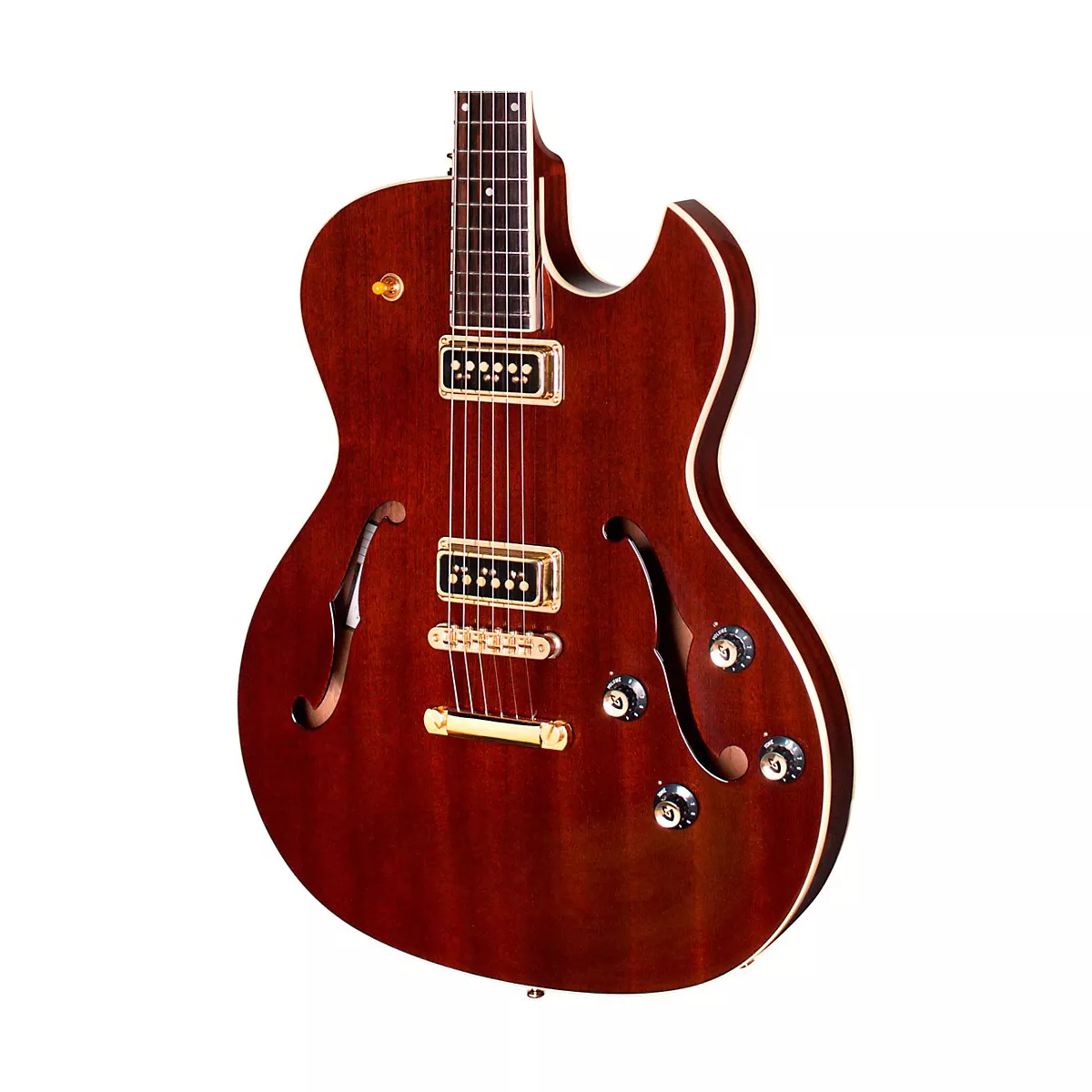 Guild Starfire II ST Dynasonic RB Semi-Hollowbody Electric Guitar Brown