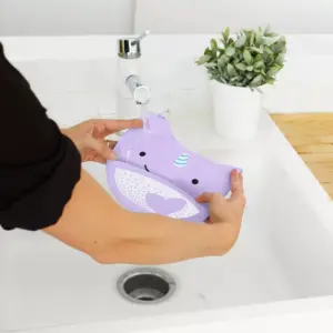 Skip Hop Zoo Silicone Bib - Narwhal