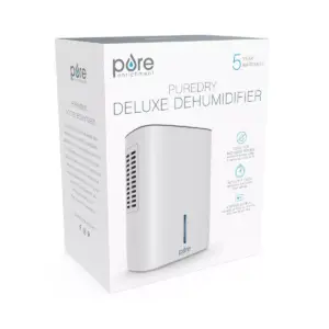 Pure Enrichment Dry Deluxe Dehumidifier White