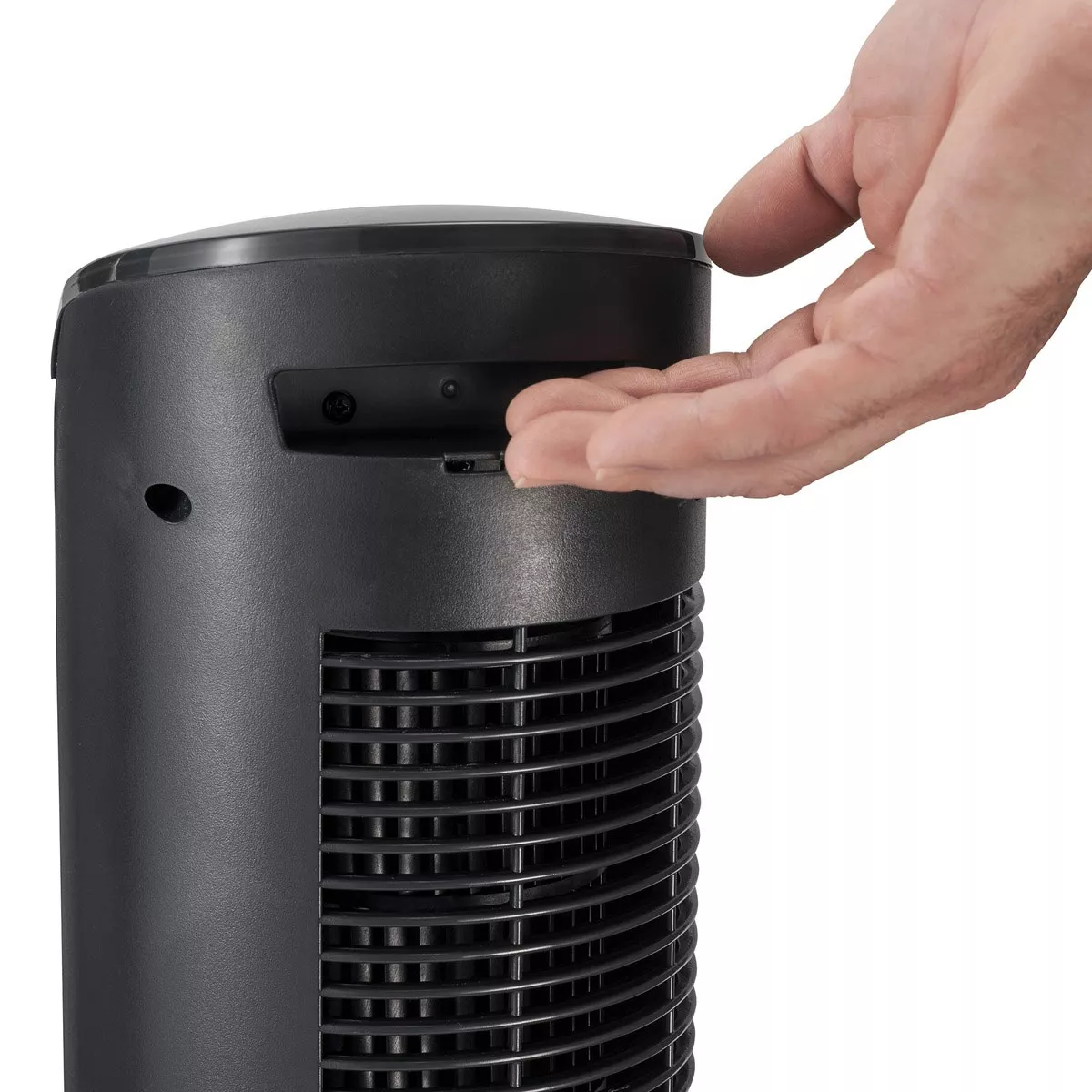 Lasko LKO-2519 38 Inch Portable Electric Remote Controlled Widespread Oscillating Wind Tower Fan and with 7 Hour Touch Control Timer, Black