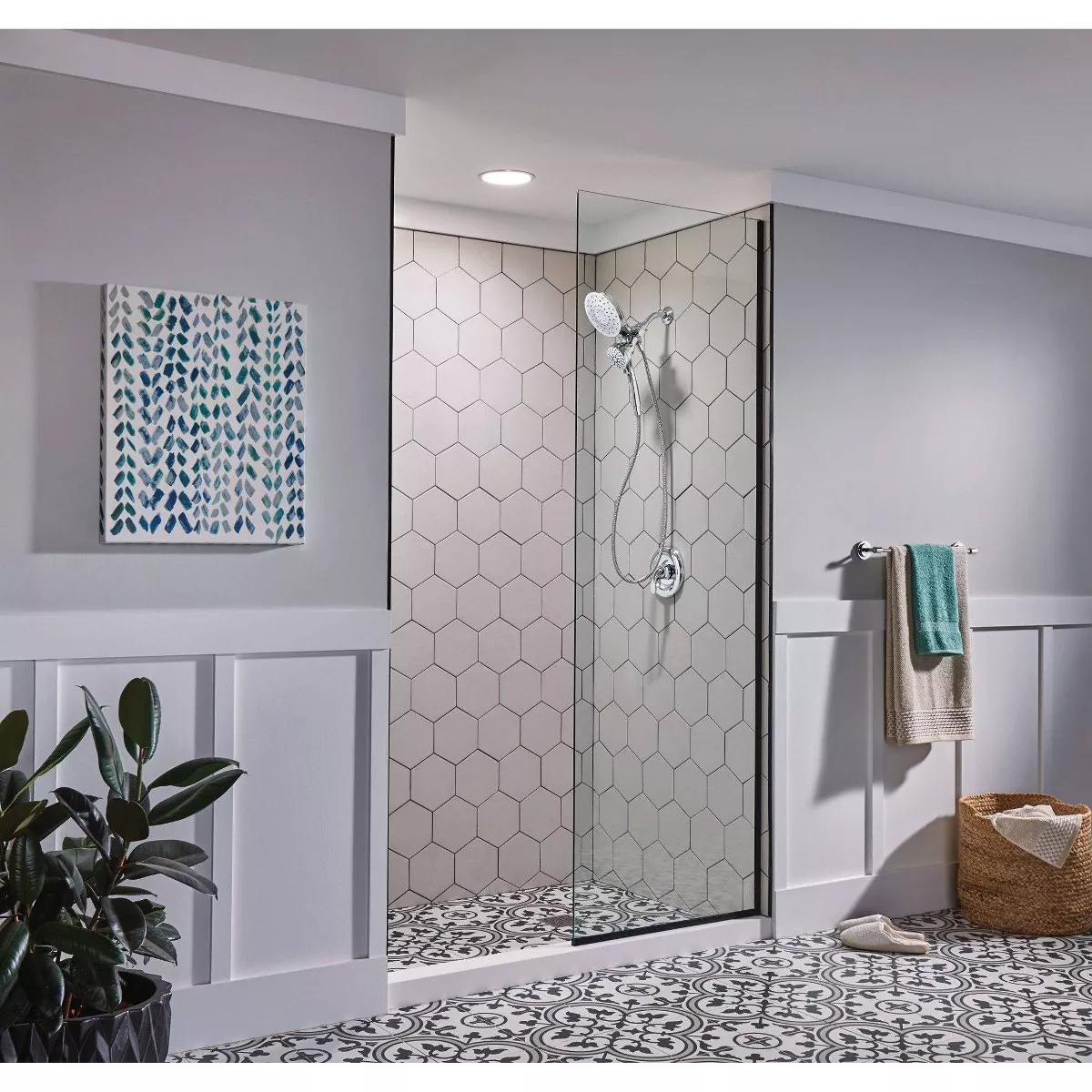 Magnetix Engage Rainshower & Handheld Combo Showerhead - Moen
