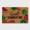1'6"x2'6" 'Sweet Summertime' Fruit Doormat Natural - Sun Squad™