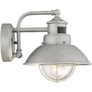 John Timberland Outdoor Wall Light Fixture Farmhouse Galvanized 9