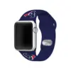 NFL Houston Texans Apple Watch Compatible Silicone Band 42mm - Blue