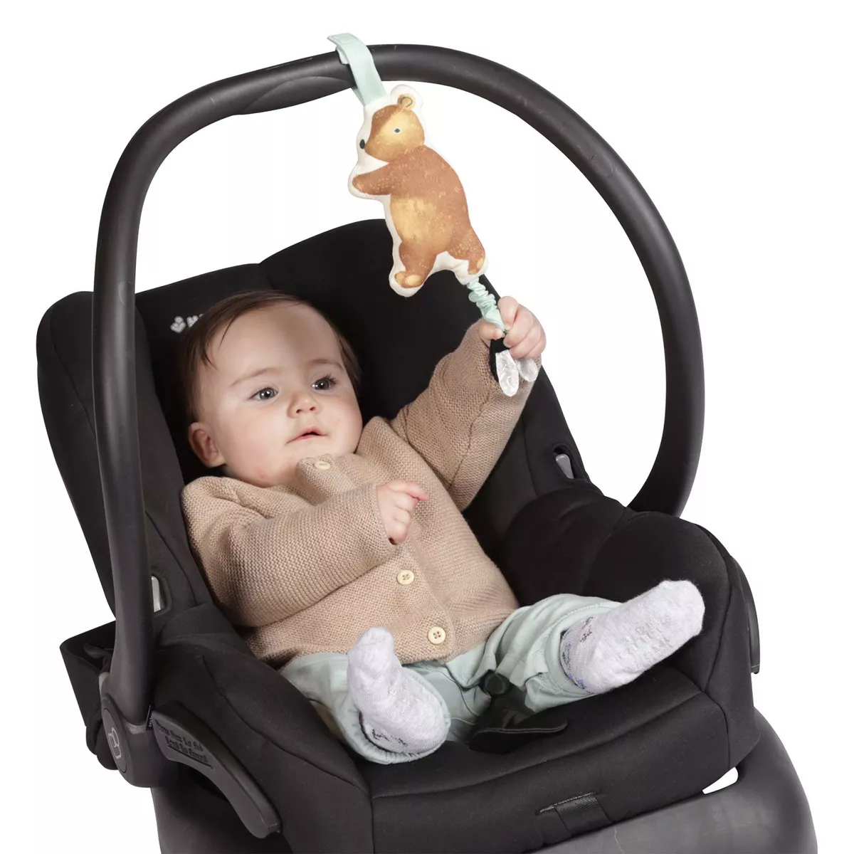 Manhattan Toy Bumble Bear Take Along Jiggle Toy