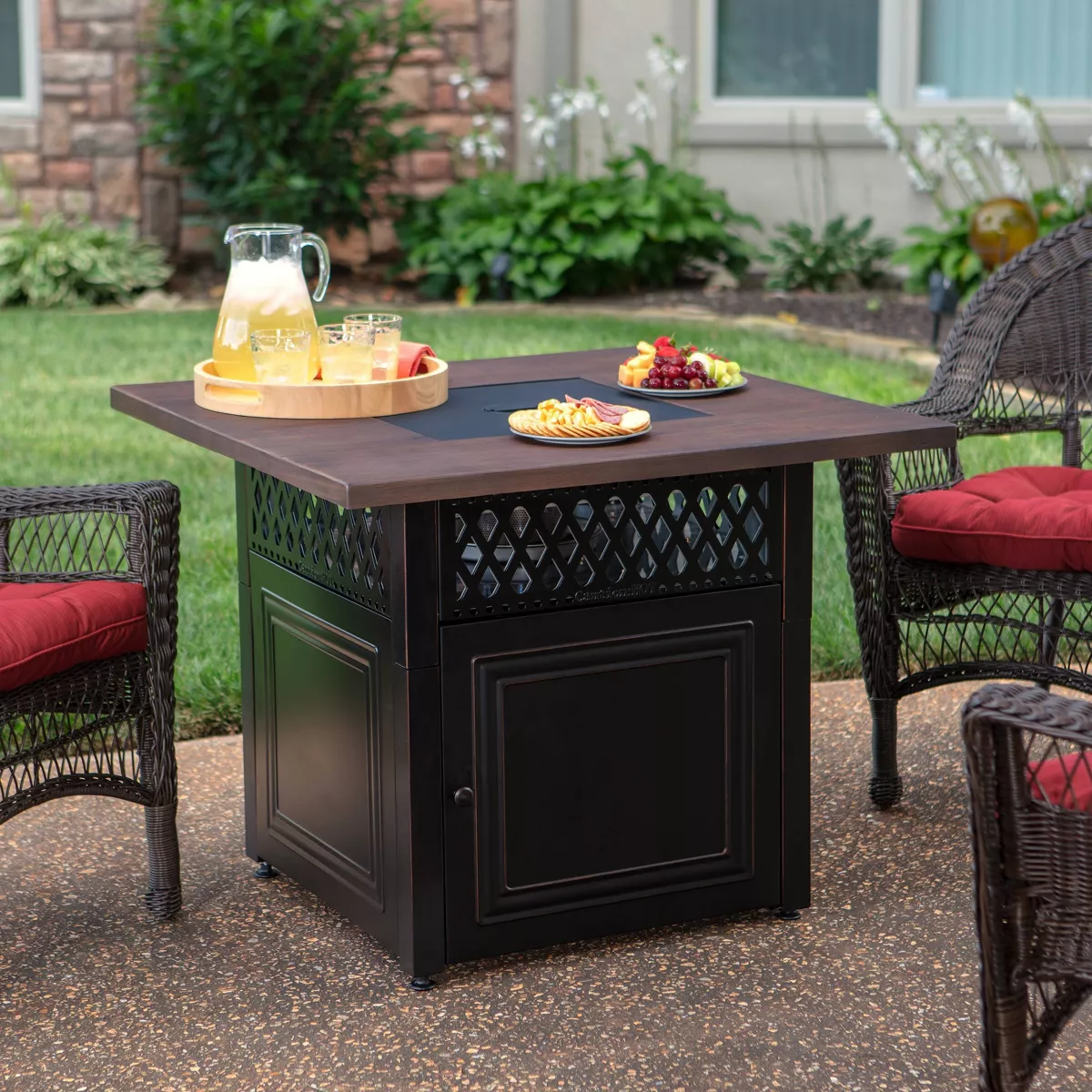 Dual Heat Outdoor Gas Fire Pit - Endless Summer