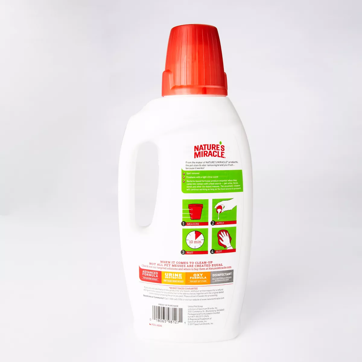 Nature's Miracle Pour Stain and Odor Remover - 32oz