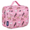 Wildkin Horses Lunch Box - Pink