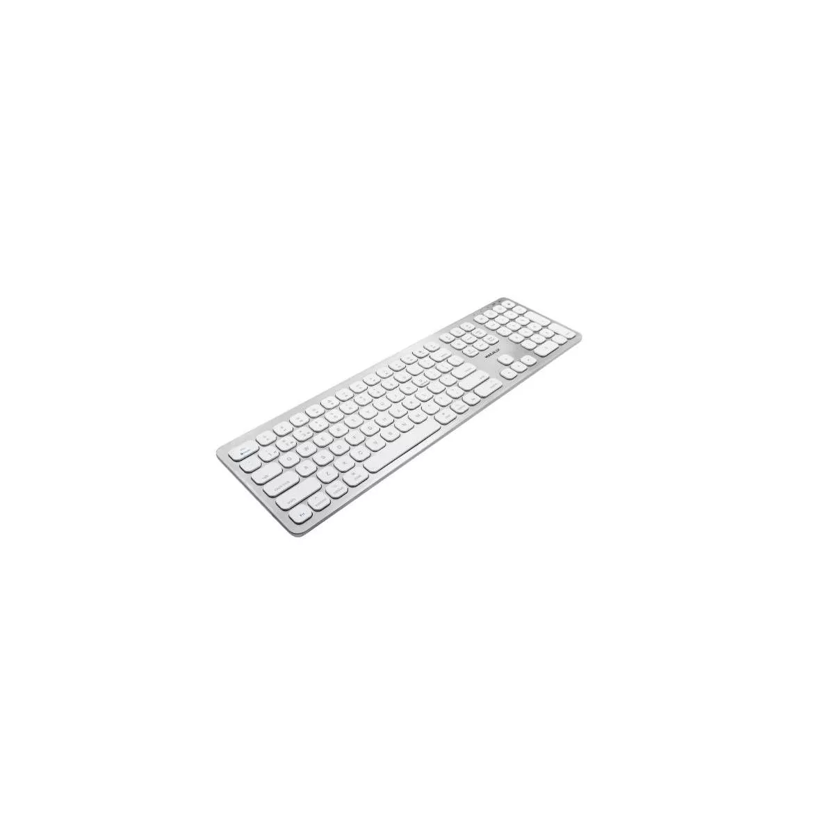 Macally Wireless 3 Devices Bluetooth Rechargeable Aluminum Full Keyboard
