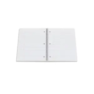 Staples Poly Cover Notebook College Ruled Purple 8-1/2