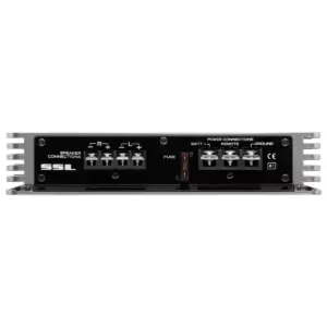 Sound Storm Laboratories EV2.200 Evolution 200 Watt 2-Channel 2 to 8 Ohm Stable Class A/B Full Range Car Amplifier, Gunmetal Gray