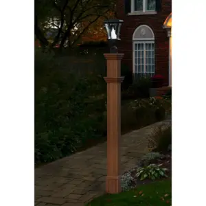 Vita Charleston Composite Lamp Post