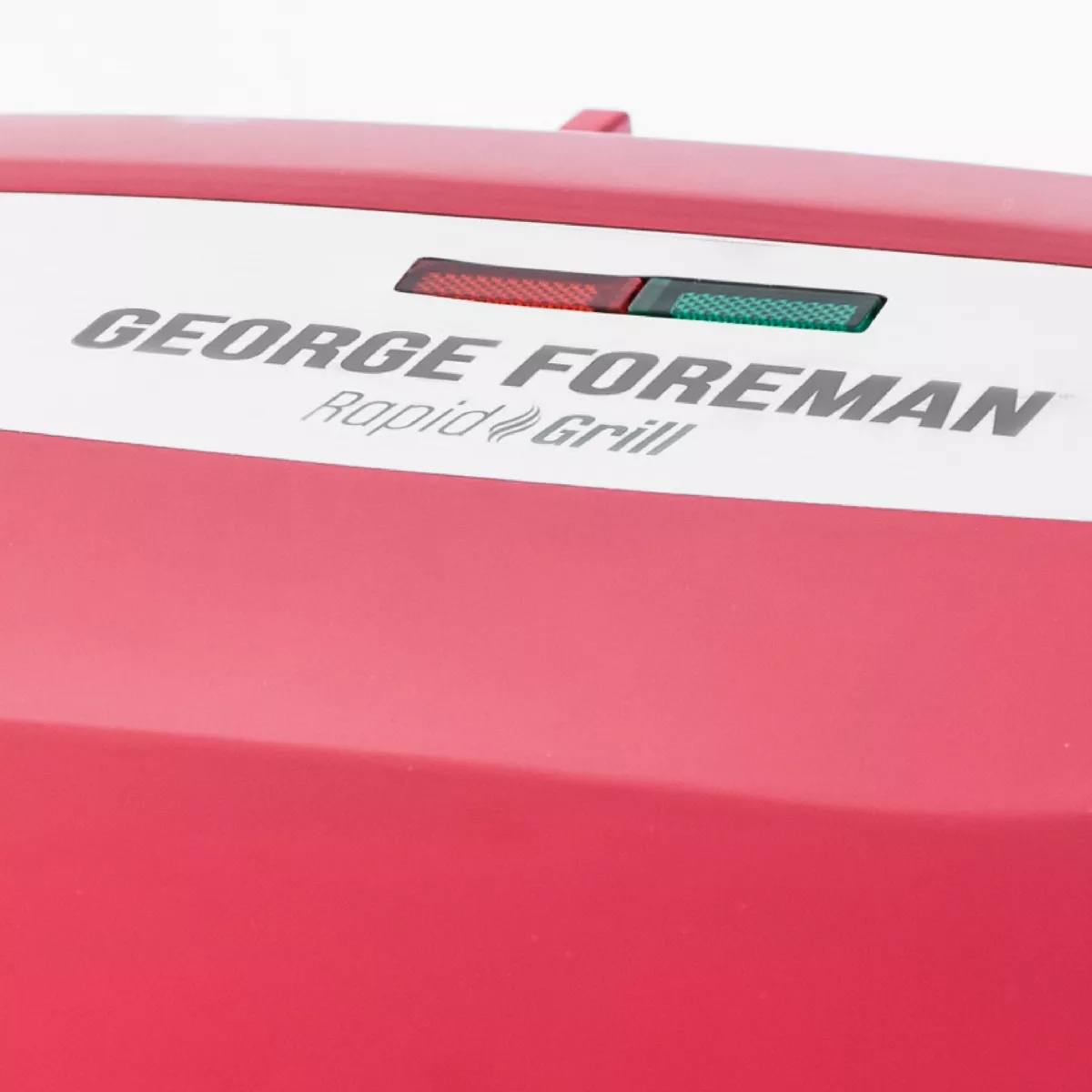 George Foreman Rapid Grill Series 4-Serving Removable Plate Electric Indoor Grill and Panini Press - Red RPGF3602RD