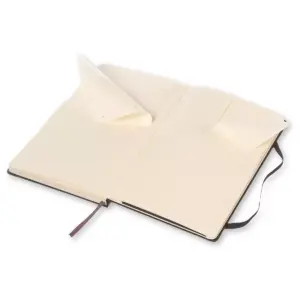 Moleskine Professional Composition Notebook, Elastic Closure, Narrow Ruled, 240 sheets, 8.25