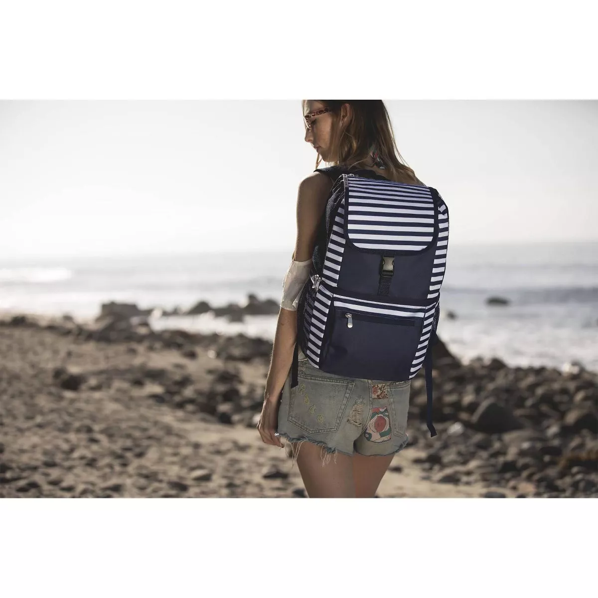 Picnic Time Zuma Backpack 9qt Cooler - Navy
