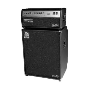 Ampeg Heritage SVT-CL 300W Tube Bass Amp Head with 4x10 500W Bass Speaker Cab