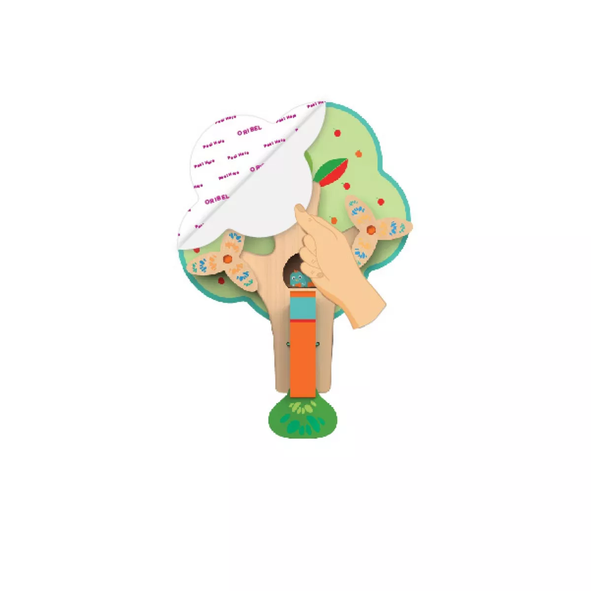 Oribel Vertiplay Busy Woodpecker Learning Toy