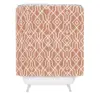 Emanuela Carratoni Baked Earth Shower Curtain Rust - Deny Designs