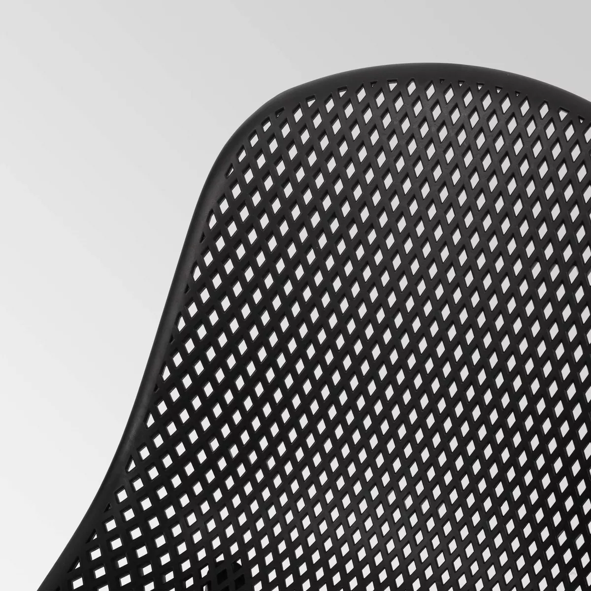 Posey 2pk Resin Modern Dining Chairs - Black - Christopher Knight Home