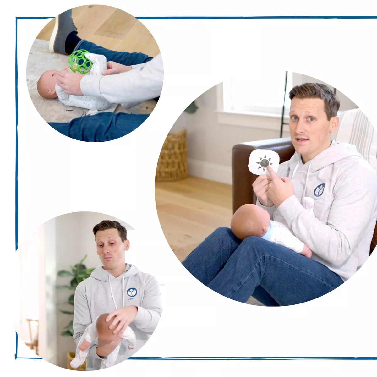 Rahoo Baby 3-in-1 Newborn Lounger