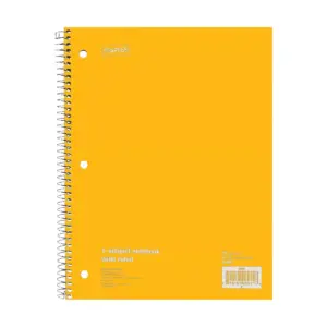 Staples 1 Subject Notebook 8