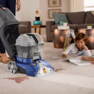 Hoover Power Scrub Deluxe Carpet Cleaner Machine and Upright Shampooer - FH50141