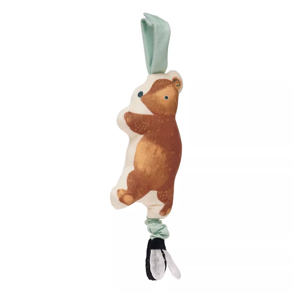 Manhattan Toy Bumble Bear Take Along Jiggle Toy