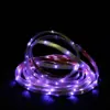 Northlight 18' Purple LED Outdoor Christmas Linear Tape Lighting - White Finish