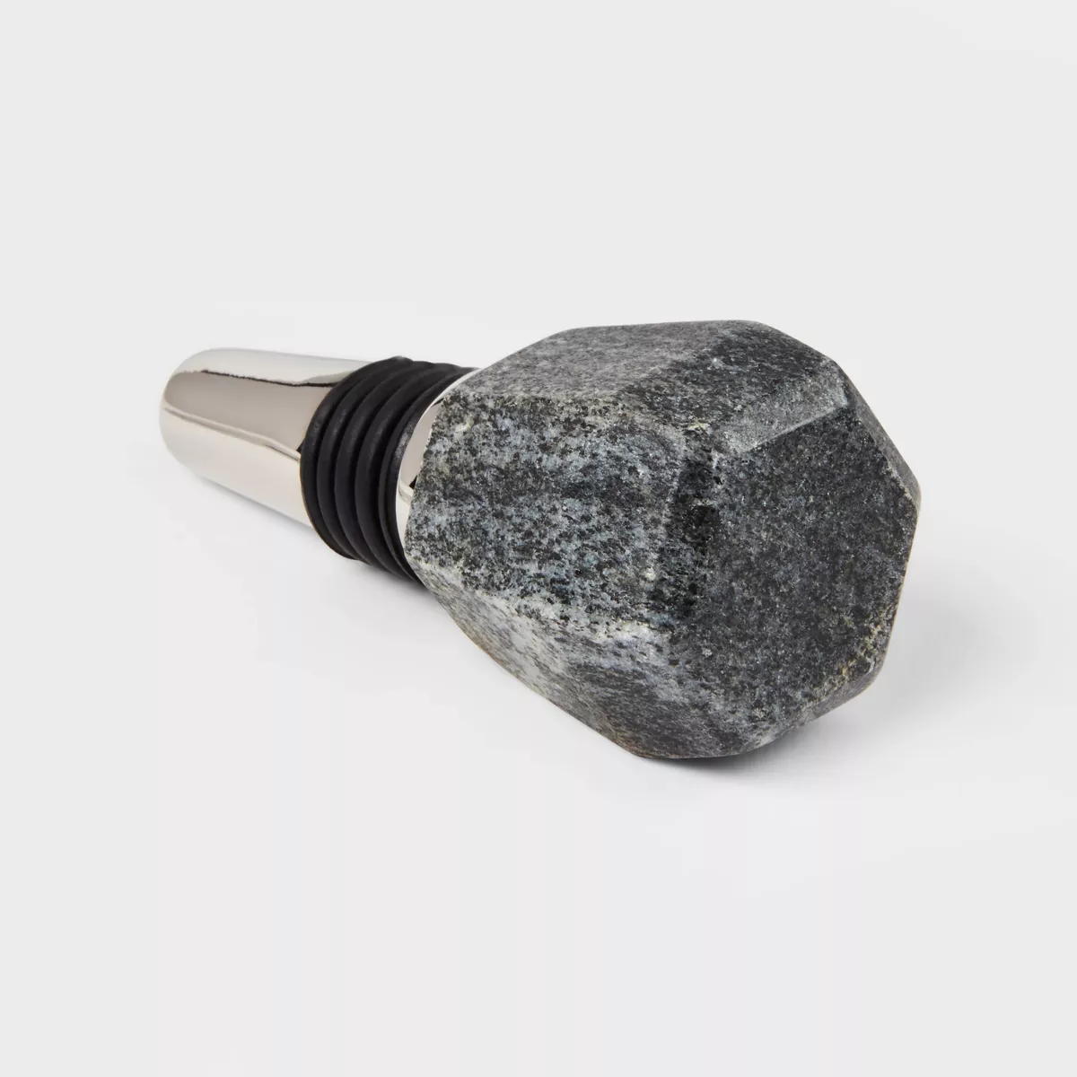 Bottle Stopper Marble Silver - Threshold™