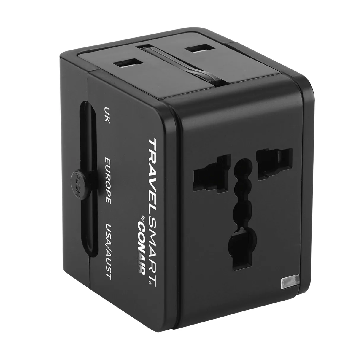 Travel Smart by Conair All-in-One Adapter - Black
